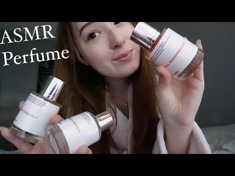 ASMR Perfume triggers (Glass sounds)