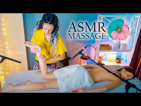 ASMR Relaxing Dry Brush Massage by Anna