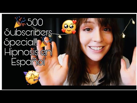 ⭐ASMR 500 Subscribers Special!! (Yay!) 🎉 Hipnosis con Péndulo 🧿 (en español) #hypnosis #asmrespañol