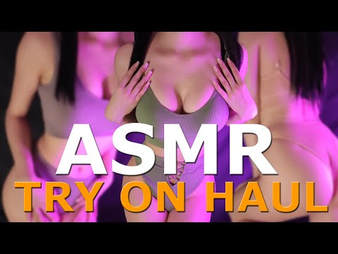 ASMR Try On Haul Underwear Scratching | Fabric Sounds | No Talking