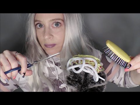 ASMR Rude Gum Chewing Hair Salon Role Play | Personal Attention
