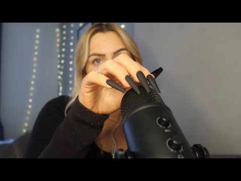 ASMR intense mic scratching (without cover)