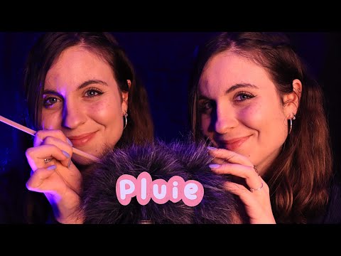 🌧 ASMR | Double FLUFFY 🌧 INAUDIBLE & DECLENCHEURS (+ pluie)
