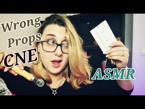 Cranial Nerve Exam But I Use The Wrong Props & Lie to YOU ASMR (fast paced, unpredictable)