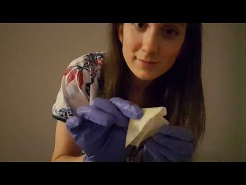 Getting your wound dressing changed ASMR