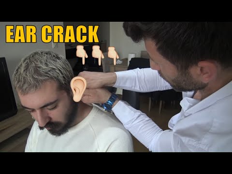 ASMR TURKISH BARBER CHAIR MASSAGE + FOOT - EAR CRACK + chest,head,back,ear,neck,foot,sleep massage