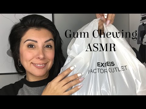 Gum Chewing ASMR: Little Shopping Haul