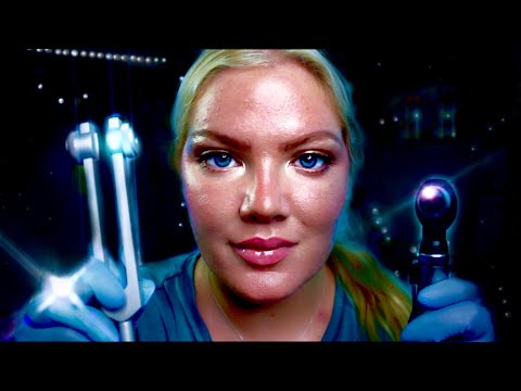 ASMR Next Level Otoscope Exam in the Dark | Super Close Up in Your Ears, Nose, Eyes