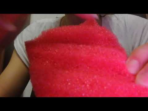 ASMR SCRATCHING! (SPONGES) [requested]