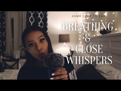 Close Up Breathing & Whispering | ASMR