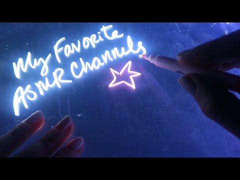 ASMR My Current Favorite Channels ☆ Lo-Fi