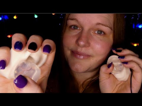 ASMR | Fast Plastic Ice Cube Ear Shaking (New Trigger) Tapping, Whispering