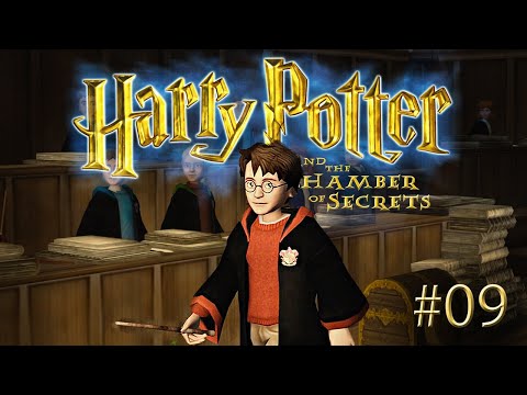 Harry Potter and the Chamber of Secrets #09 ⚡ Incendio Spell 🔥 [PS2 Nostalgic Gameplay]
