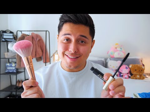 ASMR | Your Toxic Boyfriend Does Your Makeup | Up Close Personal Attention