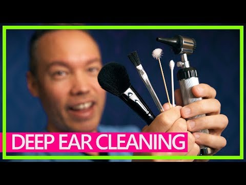 DEEP ASMR EAR CLEANING 👂 Otoscope, Japanese Ear Picks, Q-Tip, Brushing with Dr. Destiny (4K60)