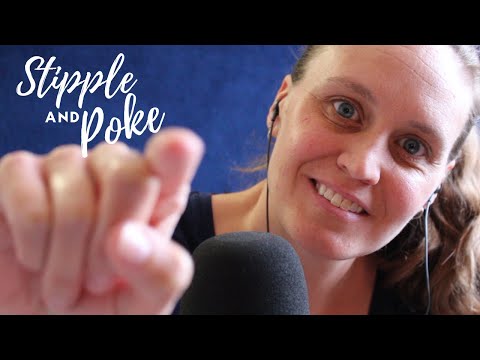 ASMR May I Stipple and Poke your Face?