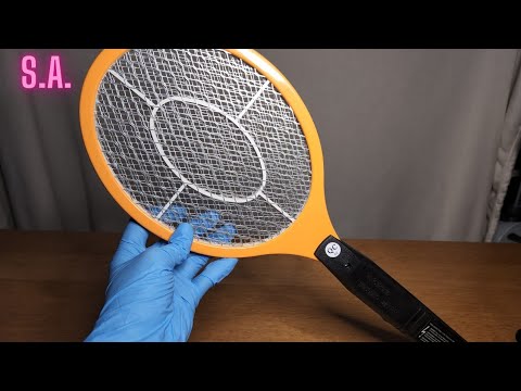 Asmr | Attempting Close ups with Bug Zapper (NO TALKING)
