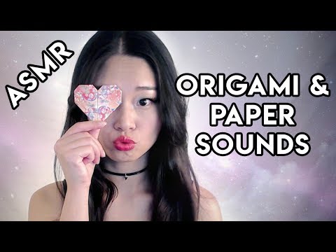 [ASMR] Origami and Paper Sounds +GIVEAWAY