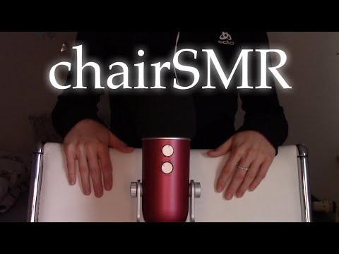 ASMR with my chair (NO talking) - leather sounds (tapping, ...) aka ChairSMR