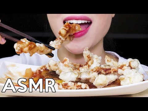 ASMR TANGSUYUK | Korean-Chinese Sweet&Sour Pork 탕수육 리얼사운드 먹방 *CRUNCHY* Eating Sounds