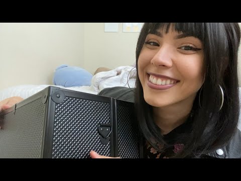 ASMR my entire makeup collection (Rummaging)
