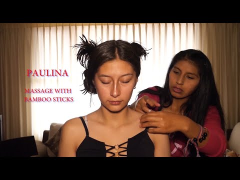 PAULINA WHISPER ASMR MASSAGE | de-stress, relax, and fall asleep, Head, Belly massage