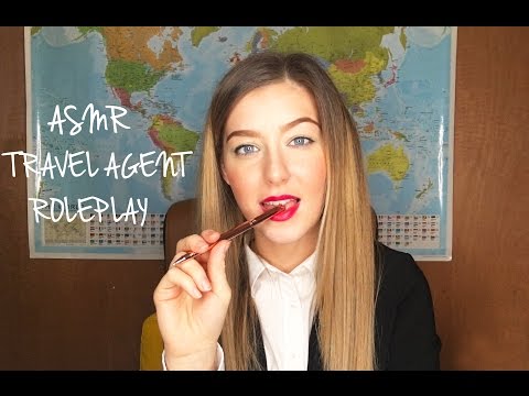 ASMR Travel Agent Softly Spoken British Accent Roleplay | Typing Sounds & Page Flicking