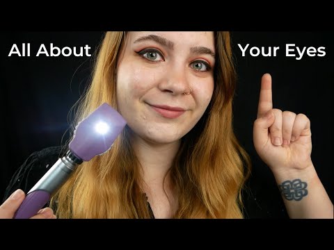 All About Your Eyes ASMR 🔦 Extra Long Eye Tests w/ Detailed Eye Exam 🌟 Soft Spoken Medical Roleplay