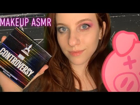 ASMR | Unboxing Jeffree Star x Shane Dawson ♥️ makeup get ready with me, tapping, crinkles, whisper