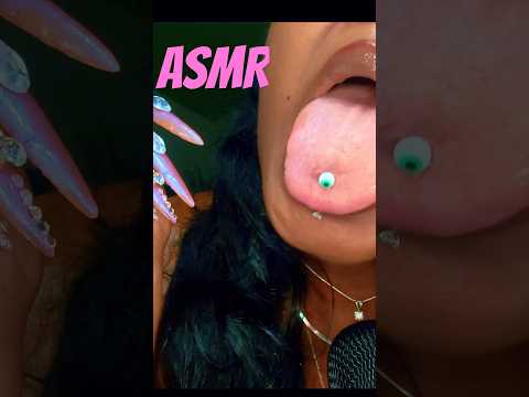 ASMR Tongue Ring Piercing Play #asmrsounds #asmrvideo #asmrcommunity