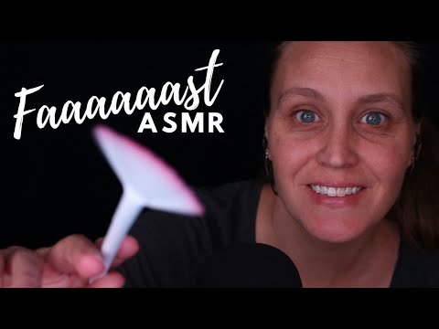 Fast ASMR | Assorted Sound and Visual Triggers but Fast
