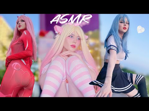 ASMR Scratching Fabric Cosplay Clothes