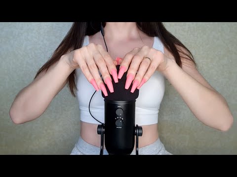 ASMR Fast & Aggressive Mic Pumping, Mic Scratching with Mic Cover