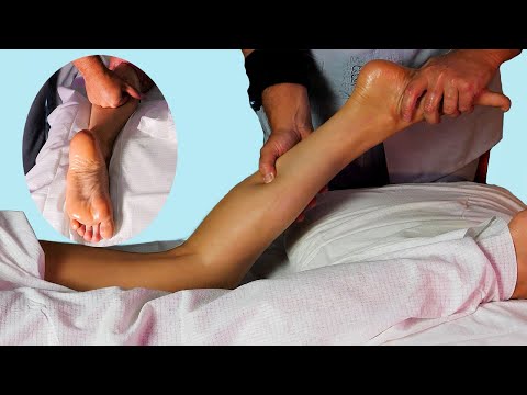 Popping Muscle Knots - Deep Tissue Calf & Foot Massage [ASMR][No Talking]