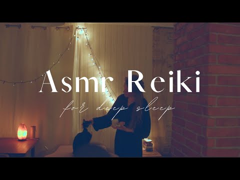 [ASMR] Feeling drained? Sleep deep tonight | Reiki Session.