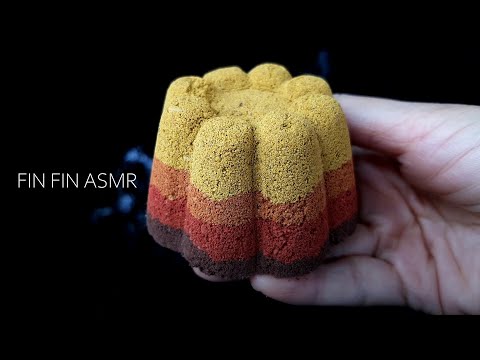 🍮 Jelly Sand Crumble in Water | ASMR #355