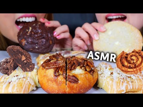 ASMR DESSERT (CHOCOLATE COOKIE, CINNAMON ROLL, PASTRIES) | Kim&Liz ASMR