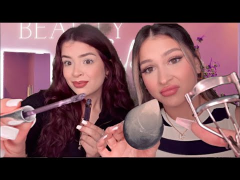 ASMR WORST Reviewed Makeup Artist do your makeup for Prom 🤡 *fast and aggressive*