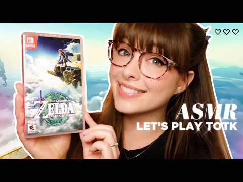 ASMR 🗡️☁️ Let's Play Zelda Tears of the Kingdom ▴ Whispered Gaming Session! 🎮 (( Part 1 ))
