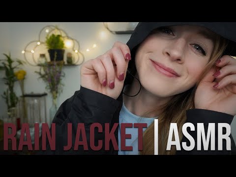 ASMR Rain Jacket | Nylon, Velcro, Zippers, and Whispers♥