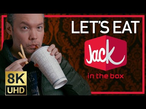 ASMR EATING 👄 Let's Eat Jack In The Box! (8K UHD)