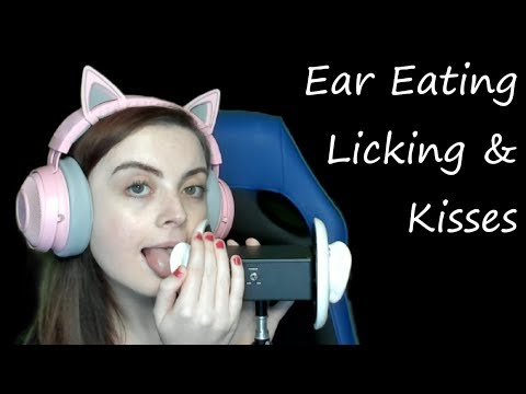 ASMR MOUTH SOUNDS + REVERB | LICKING, BREATHING, KISSING