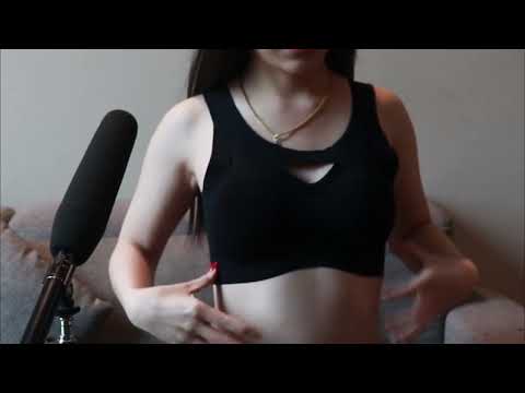 ASMR Skin Scratching and Clothes Sounds