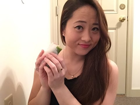 ASMR: Vietnamese Spring Rolls! (Eating and Mouth Sounds)