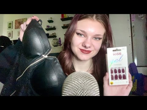 ASMR | Thrifting Haul + Other Random Things 👚 Fabric Scratching, Tapping, etc