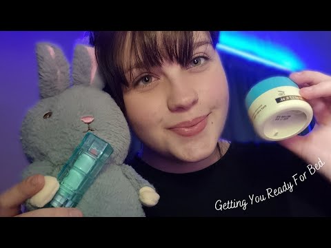ASMR| Getting you Ready For Bed 🛌 (Pampering you)