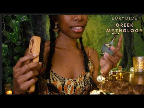 ASMR pour une Nuit Magique en Forêt...Soin cheveux, massage & Mythologie Grecque (Spéciale 100K)