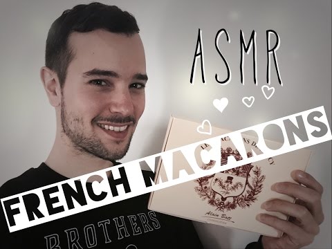 ASMR MACARONS from Nancy (tapping, crinkles)