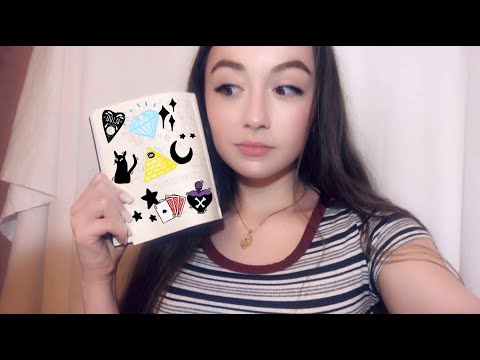 ASMR slightly inaudible whispers cracking a TOP SECRET code (tapping, page turning)