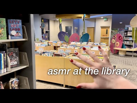 ASMR At A Crowded Public Library… *awkward*